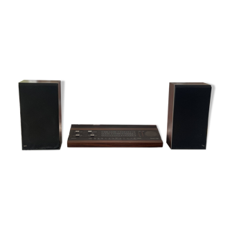 Tuner Bang & Olufsen BeoMaster 2000 avec enceintes Beovox S45, circa 1970