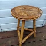 Bamboo tripod stool
