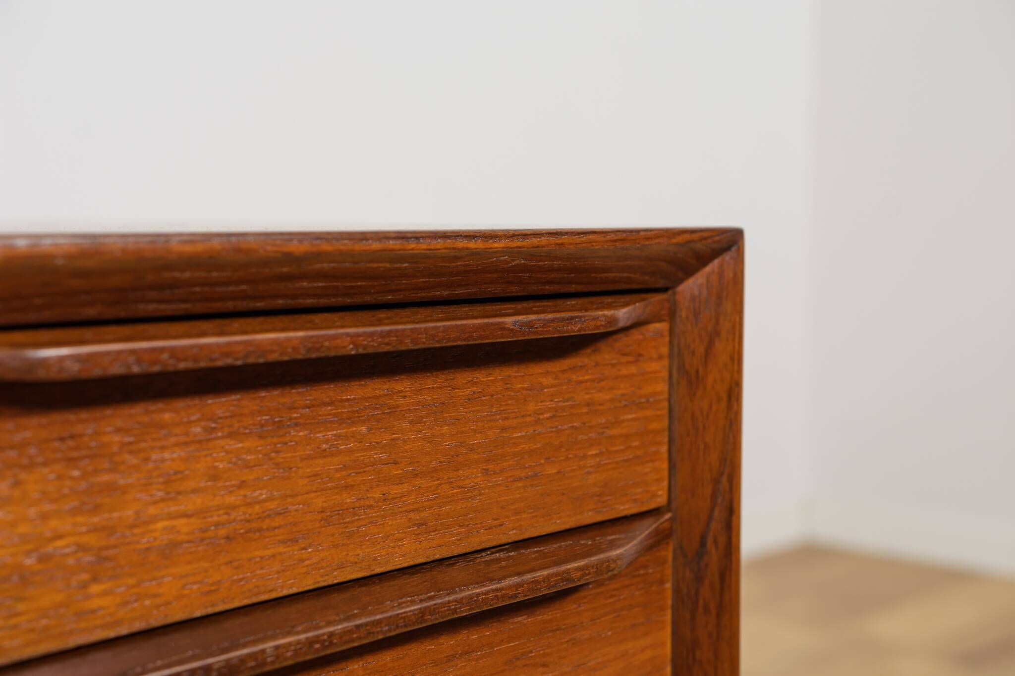 Mid-Century Teak Serving Trolley on Castors, Denmark, 1960s