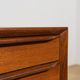 Mid-Century Teak Serving Trolley on Castors, Denmark, 1960s