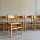 Set of 6 Johan van Heuvel chairs for Ad Vorm