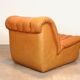 De Sede DS-85 daybed and lounge chair in cognac leather, 1960s