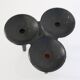 Scandinavian cast iron candle holder by Christer Holmgren