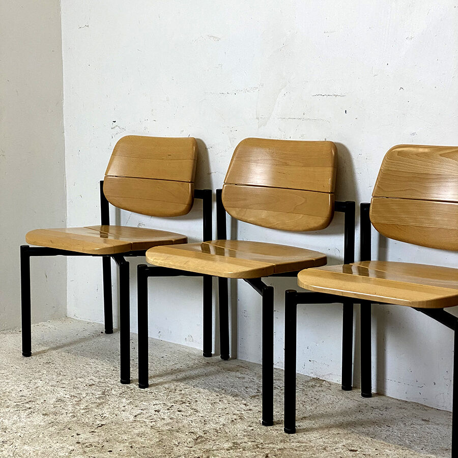 Set of 4 Martin Stoll chairs