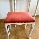 Coiffeuse avec miroir et tabouret vintage