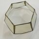 Vintage mother-of-pearl pendant light – Geometric style, 70s