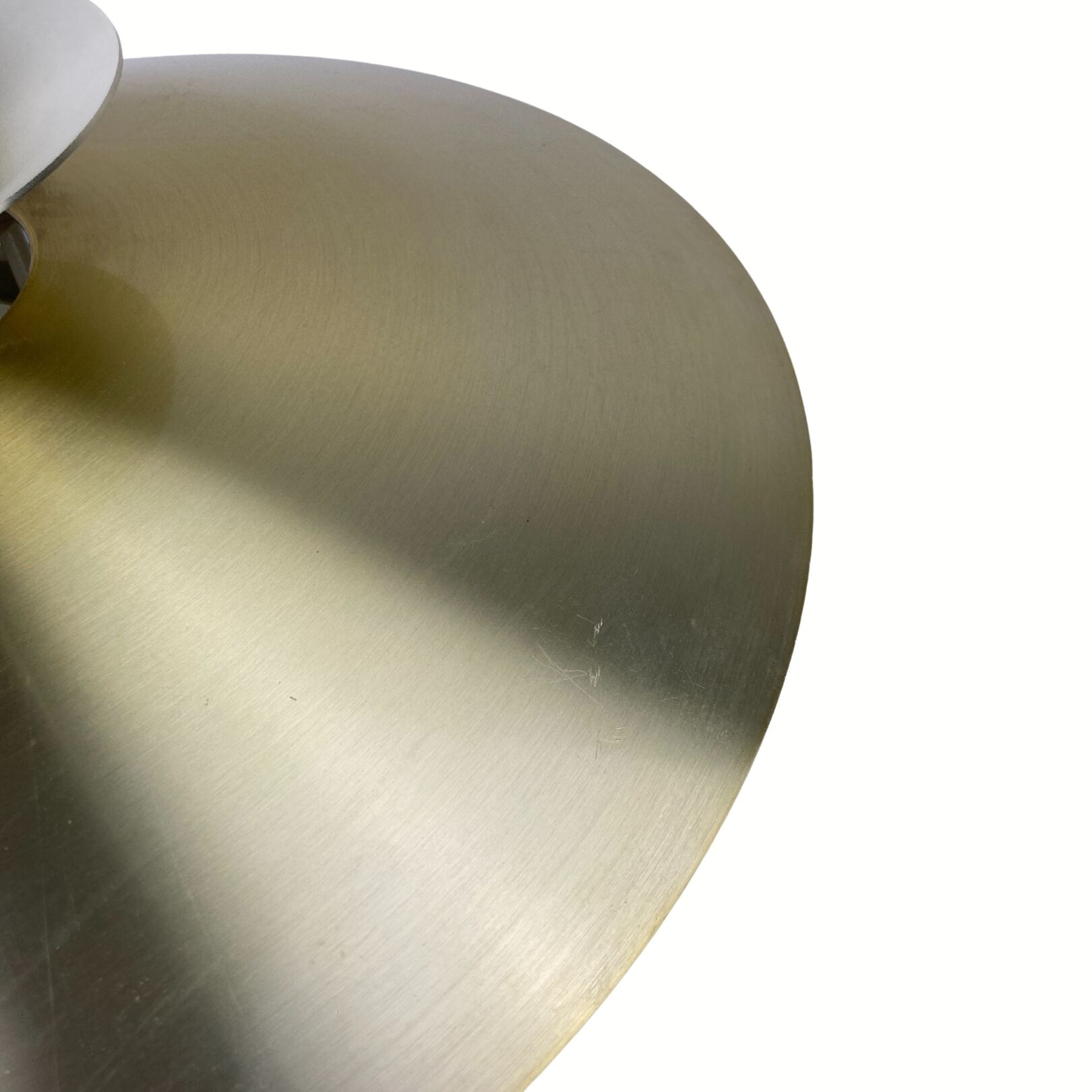 Danish scandinavian brass UFO pendant, 1970s