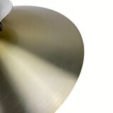 Danish scandinavian brass UFO pendant, 1970s