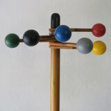 Coatrack on foot mulicolore