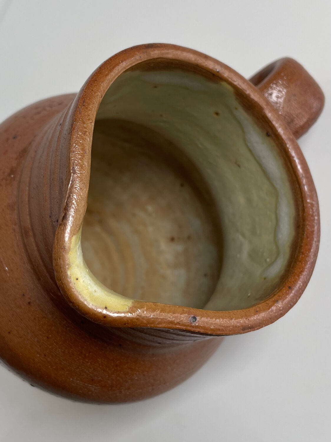 Handcrafted ceramic jug