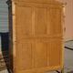 solid walnut wardrobe in Louis XV style