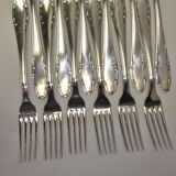 Deetjen Forks Silver Metal Net Goldsmith's Punch Service X 12