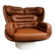 Fauteuil Elda – Joe Colombo, Longhi