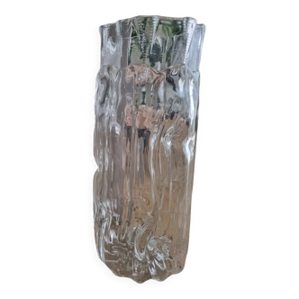 Danish design crystal vase – Alexander Kirkeby – handmade