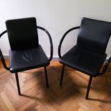 Suite of "Mandarin" chairs Ettore Sottsass for Knoll