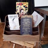 mail, wood, vintage door