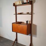 Norwegian Ergo Secretary Furniture, Scandinavian Vintage 1960s