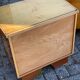 Vintage trio of mid century modern sideboard and 2 sidetables