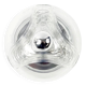 Mid-Century Space Age Glass Wave Ceiling Light - Koch & Lowy for P&P, 1970s
