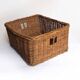 Rattan locker type basket