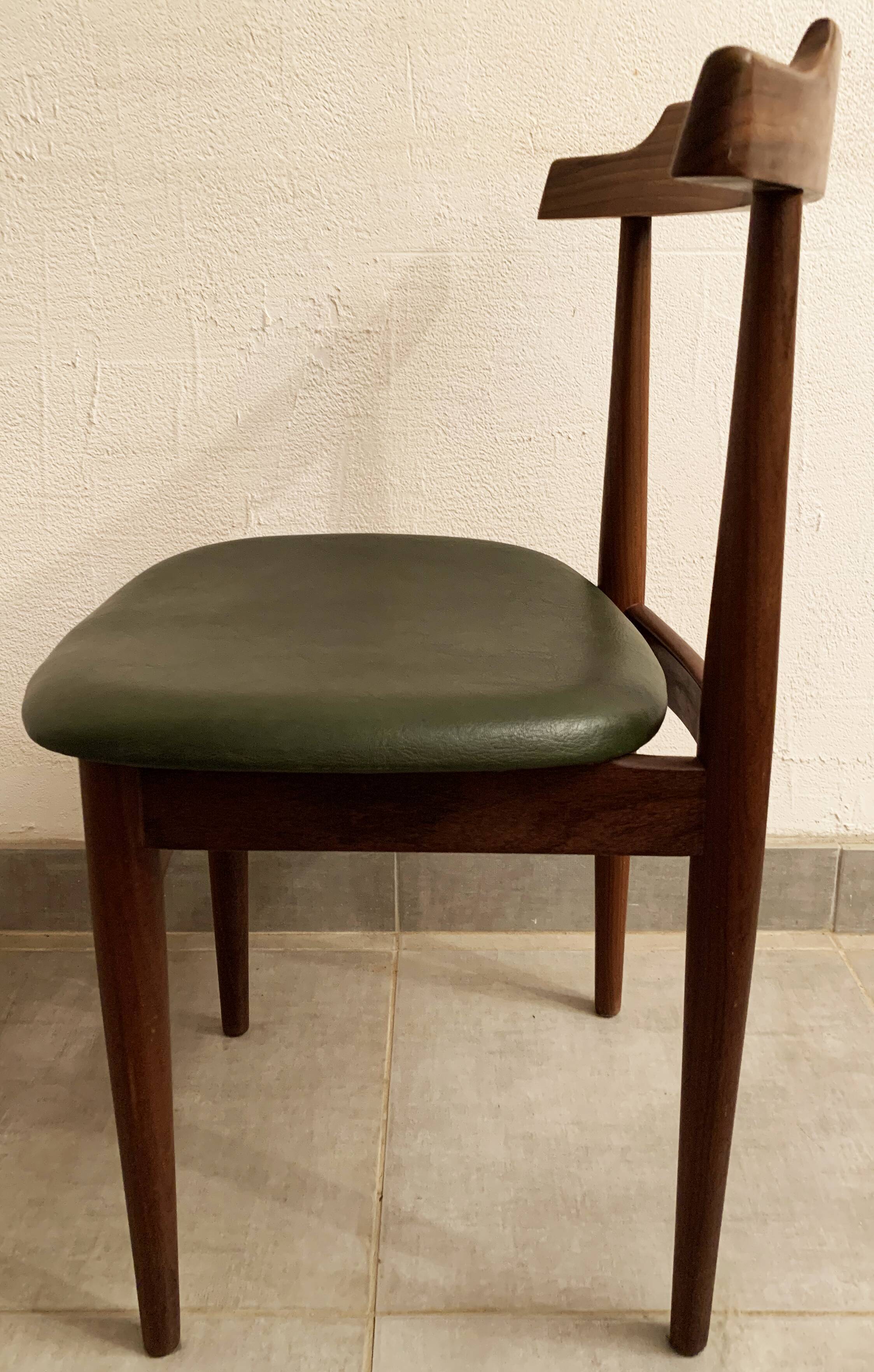 Ensemble de 6 chaises danoises de Hans Olsen pour le fabricant Frem Røjle