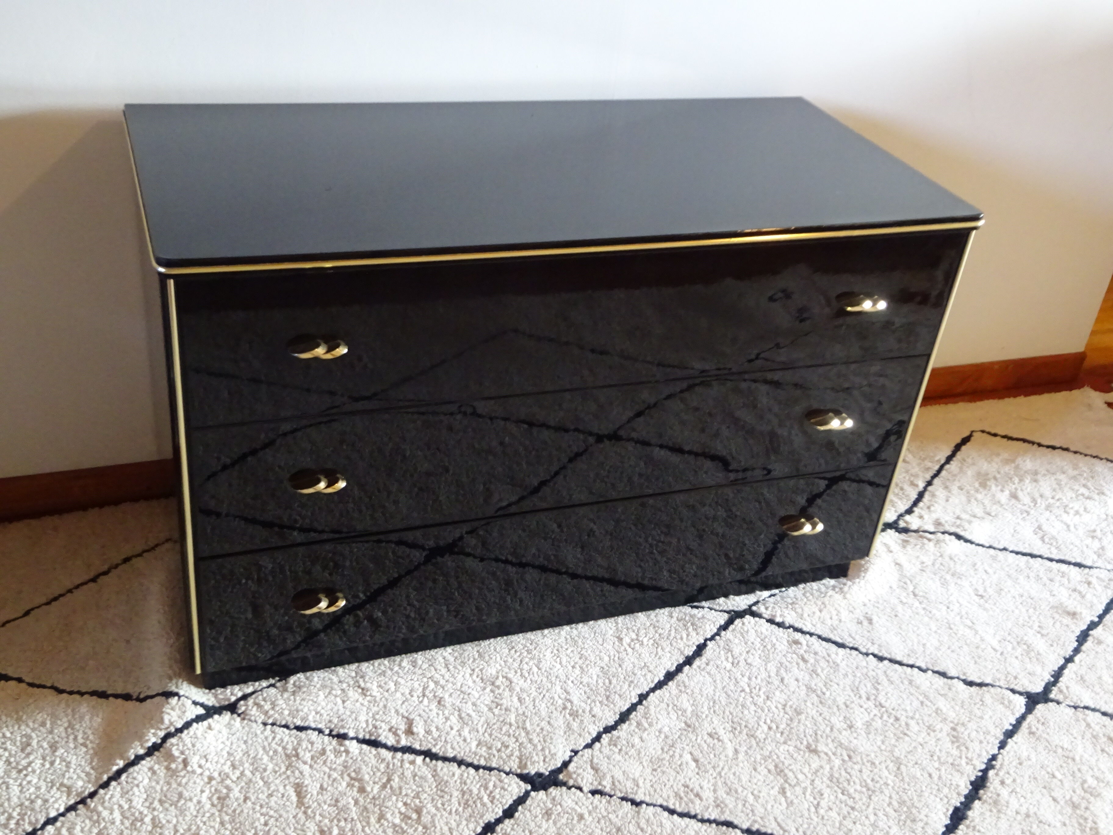 Commode vintage 3 tiroirs