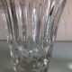 Two vases in cut glass vintage 60s-70s