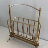 Brass magazine holder