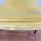 4 yellow outdoor armchairs