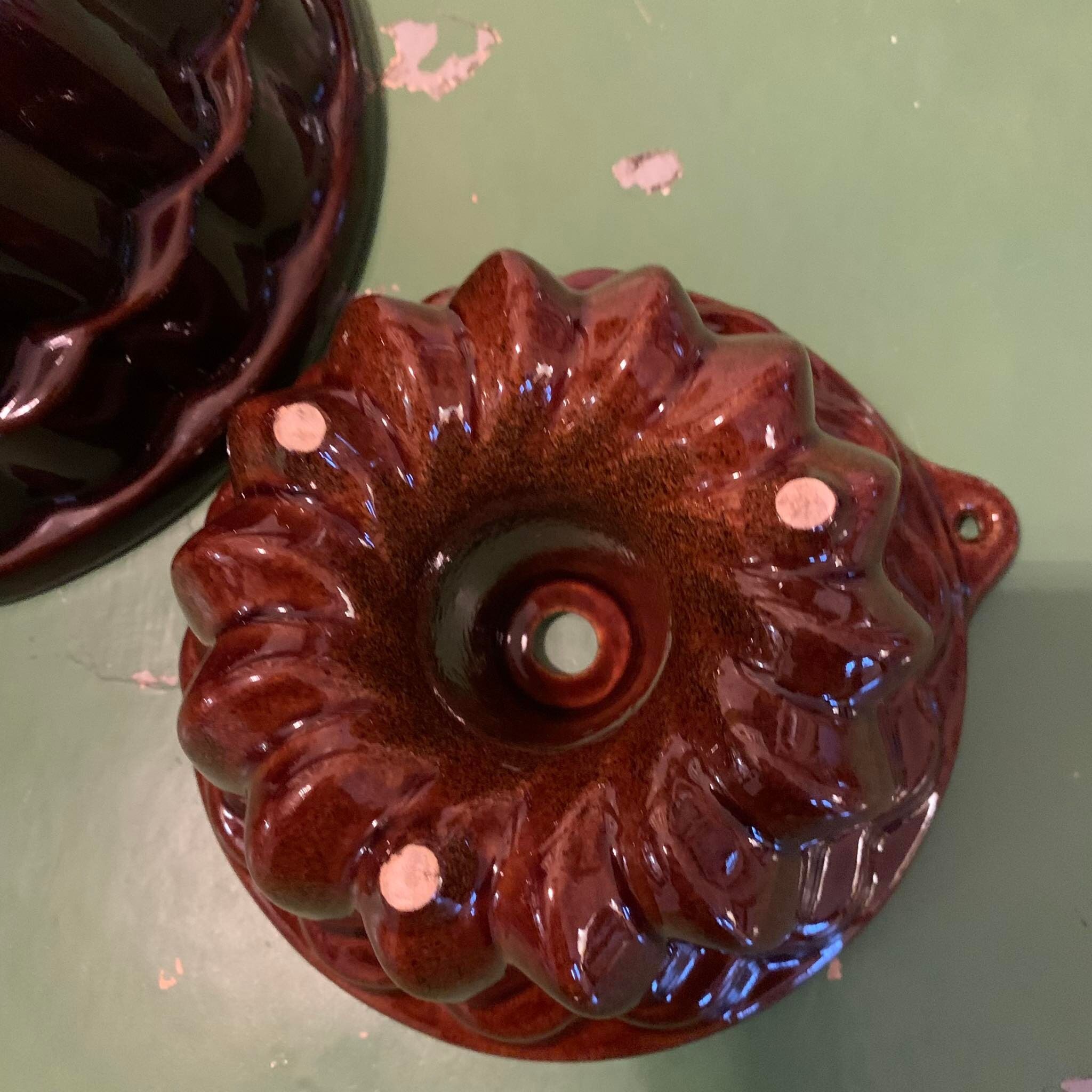 Set of two kouglof mussels