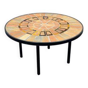 table basse ronde Vallauris - capron