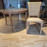 Louis XV style round air-coated table