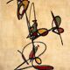 Dan Hôo. Hand-knotted merino wool tapestry. Contemporary.