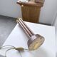 1940s Art Deco oak desk lamp