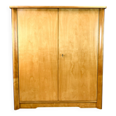 Commode, bouleau flammé, années 1950