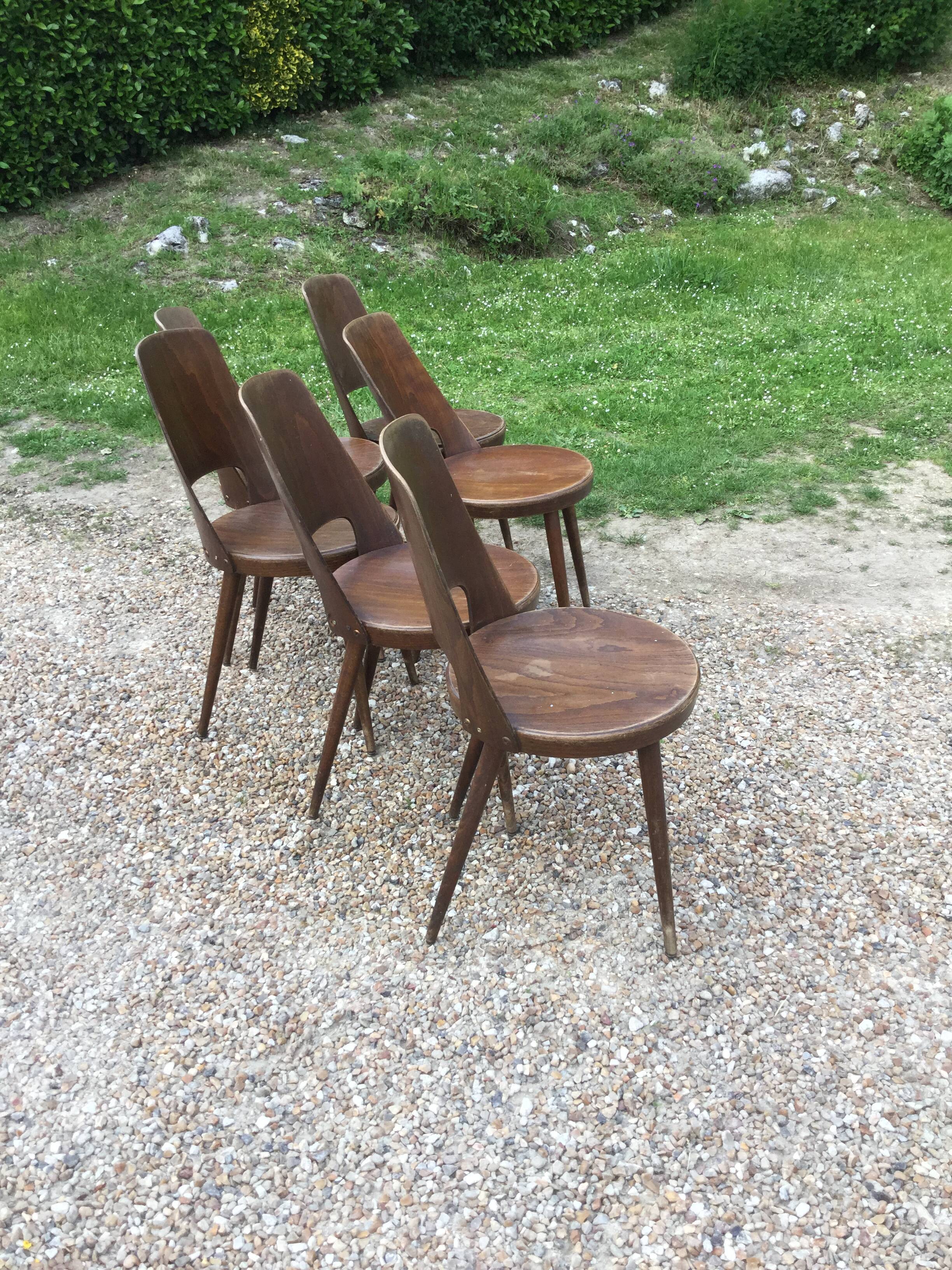 Set of 6 chairs Baumann Mondor