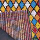 Tapis Marocain Boucherouite coloré - 107 x 191 cm
