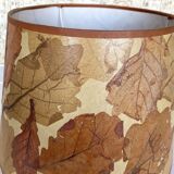 Paper herbarium lampshade, 70s