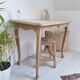 Bureau ancien de style Louis XV esprit campagne chic