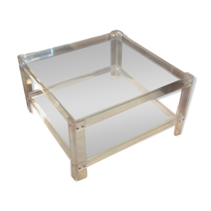 Table basse plexiglass