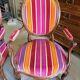 Pair of armchairs louis philippe medaillon walnut of the xix th century
