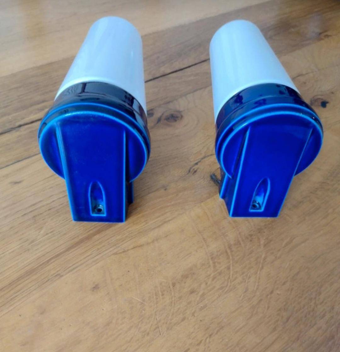 Sigvard Bernadotte bathroom wall lights for Ifö 1960s vintage