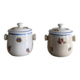 2 pots à crème