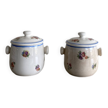 2 pots à crème