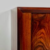 Danish palisander tambour sideboard by Arne Vodder