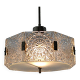 Design mid-century glass pendant by Kamenicky Senov, 1970s, up to six pieces