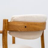 Fauteuil de Jørgen Bækmark pour FDB Møbler (Danemark, années 1960).