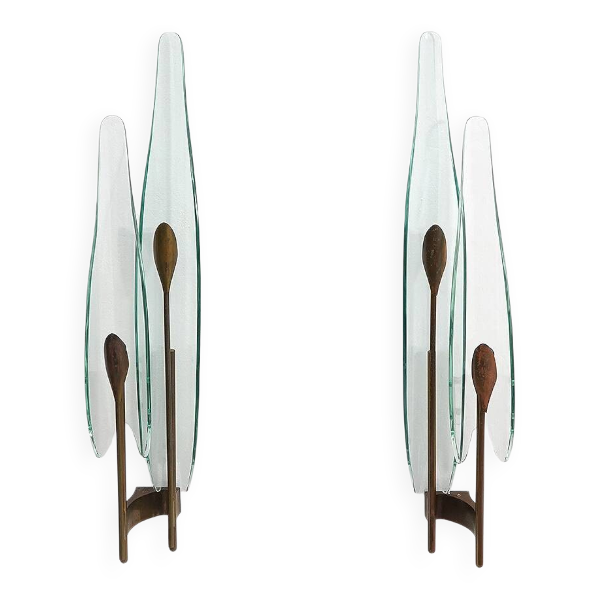 Wall lamp mod. 1461 by Max Ingrand, Fontana Arte, 1960s
