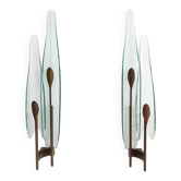 Wall lamp mod. 1461 by Max Ingrand, Fontana Arte, 1960s
