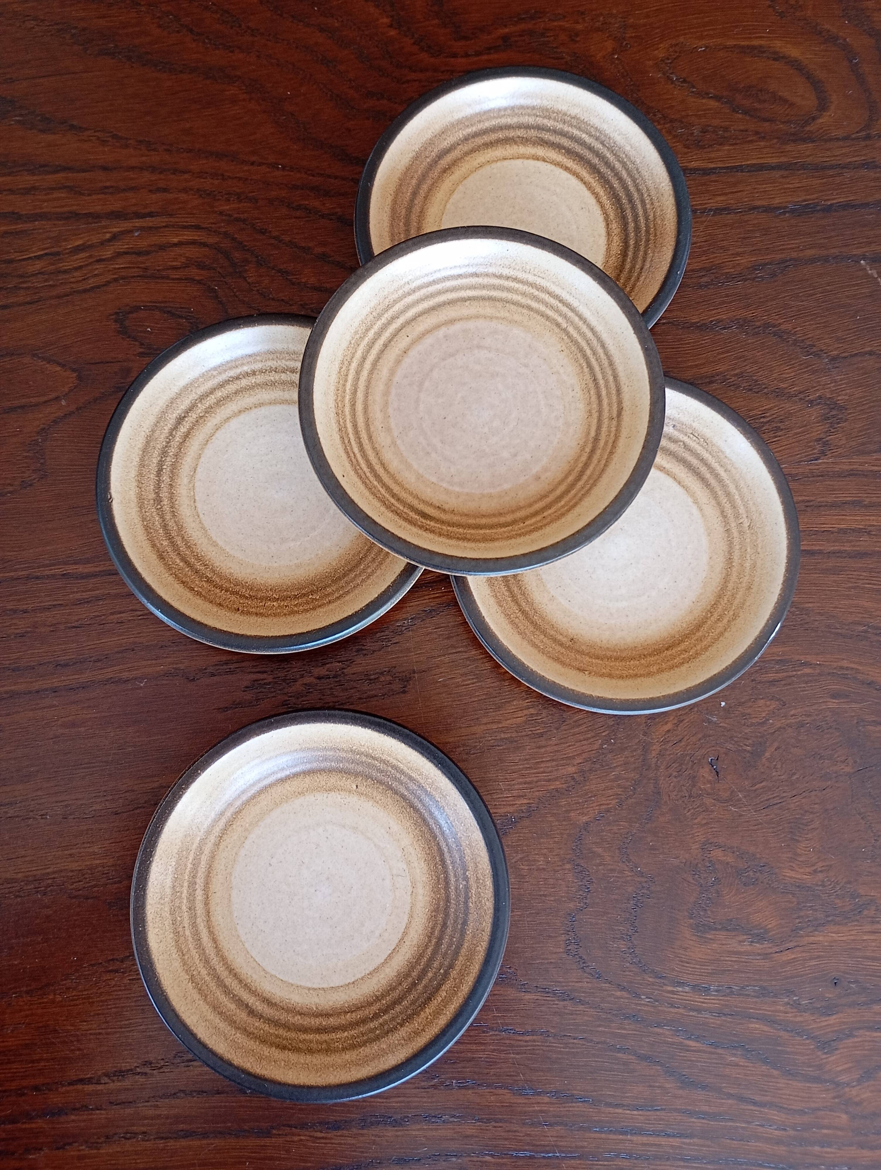 5 assiettes à tapas Salins
